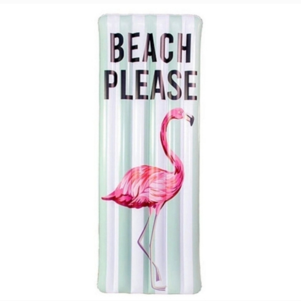 PoolCandy Beach Please Deluxe Pool Raft. NEW!